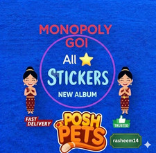 Monopoly Go Stickers 1-6⭐ ALL STICKERS CHEAPEST PRICES 24/7 Available