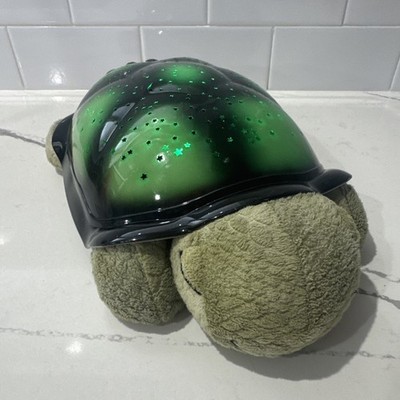 CLOUD B Twilight Stars and Moon Turtle Night Light 3 color displays Working