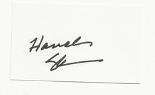 HANNAH    STORM    ESPN       AUTOGRAPHED    3X5     NOTECARD