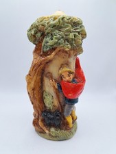 Dekorative Motivkerze „Hirte mit Schafen“ – H 20 cm – Figurenkerze – Ø 8 cm