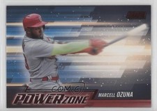 2018 Topps Stadium Club Power Zone Red Marcell Ozuna #PZ-MO 0w8