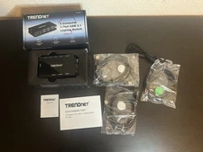 TRENDnet TK-U404  4 Computer 4-Port USB 3.1 Sharing Switch. Factory Sealed, New