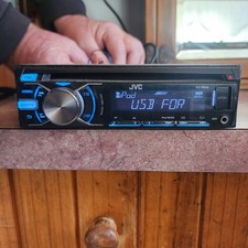 JVC KD-R646 SINGLE DIN USB CD FM AM CAR STEREO OLD SCHOOL
