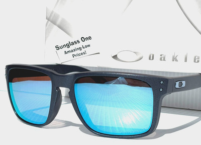 NEW Oakley HOLBROOK XL Blue Steel PRIZM POLARIZED Deep Water Sunglass 9417-39