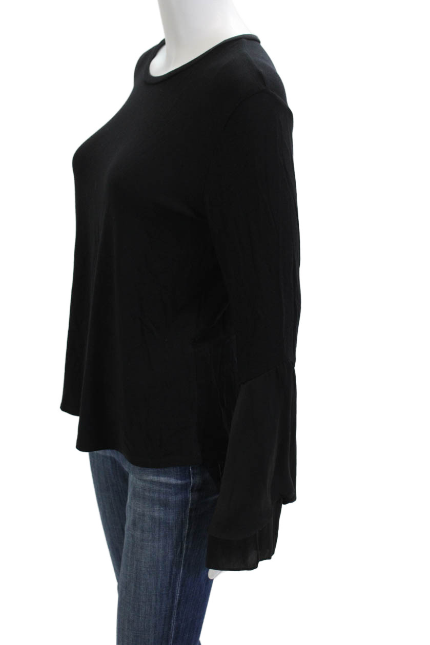 Generation Love Women Basic Black Polyester Round… - image 2