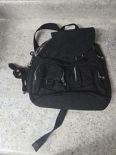 Kipling Zaino Nero Borsa da Viaggio Borsa 13" BP2393-001 Cinghie Regolabili