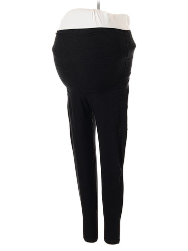 Beyond the Bump by Beyond Yoga Women Black Active Pants S Maternity