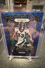 2023 Panini Prizm - Javonte Williams #86 Blue Sparkle Prizm 01/96