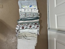 Various Baby Swaddle Blankets Lot Of 9