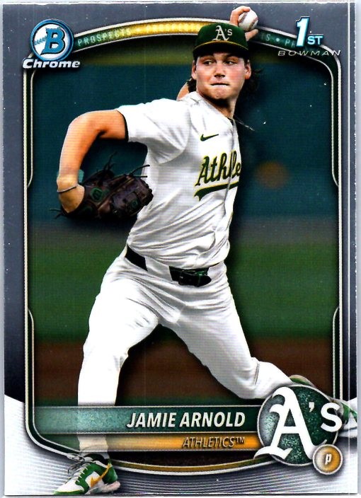 2025 Bowman Draft #BDC-30 Jamie Arnold Chrome