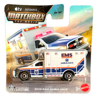 Matchbox 2019 Dodge Ram Ambulance 5/12 The Movie 2026 1:64 Modellauto Usa Rtw