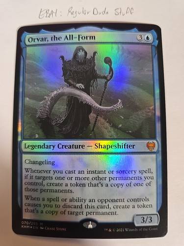 Orvar, the All-Form Kaldheim Foil