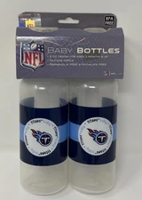 NFL Tennessee Titans Baby Bottles 2 Pack Baby Fanatic Officially Licensed