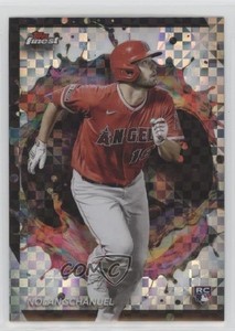 2024 Topps Finest Rare Checkerboard Refractor Nolan Schanuel #271 Rookie RC