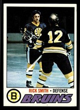 1977-78 Topps Rick Smith #104 - Boston Bruins