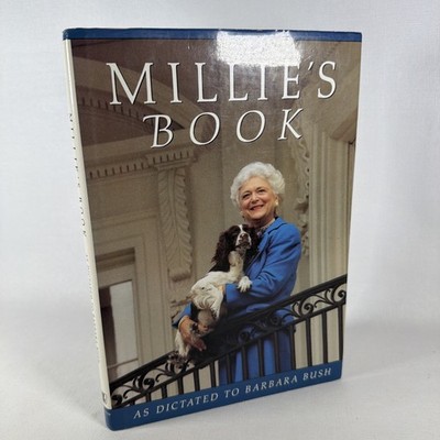 Millie's Book 1990  Barbara Bush Dog FLOTUS Signed Author 1st Ed.