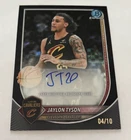 2025-26 Bowman Chrome Black X-Fractor Auto Jaylon Tyson SSP # 10 Cavaliers NBA