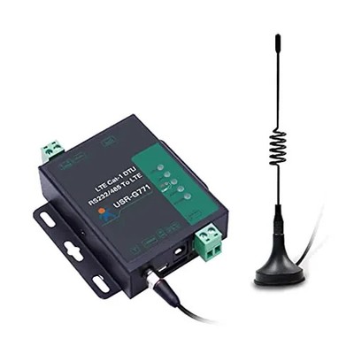 USR-G771-E RS232/RS485 to LTE CAT 1 Cellular Modem Support LTE SIM Card Support