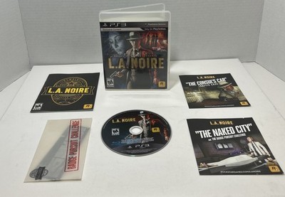 LA Noire Sony PlayStation 3 GameStop Exclusive - Rare - Complete