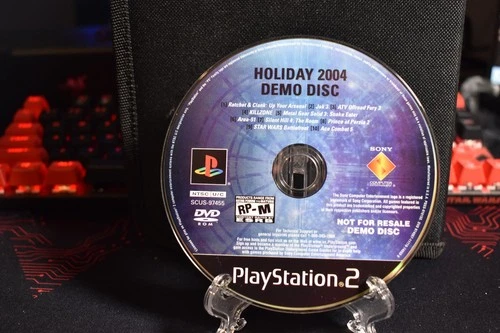 Holiday 2004 Demo Disc (Sony PlayStation 2, PS2) Disc Only Tested