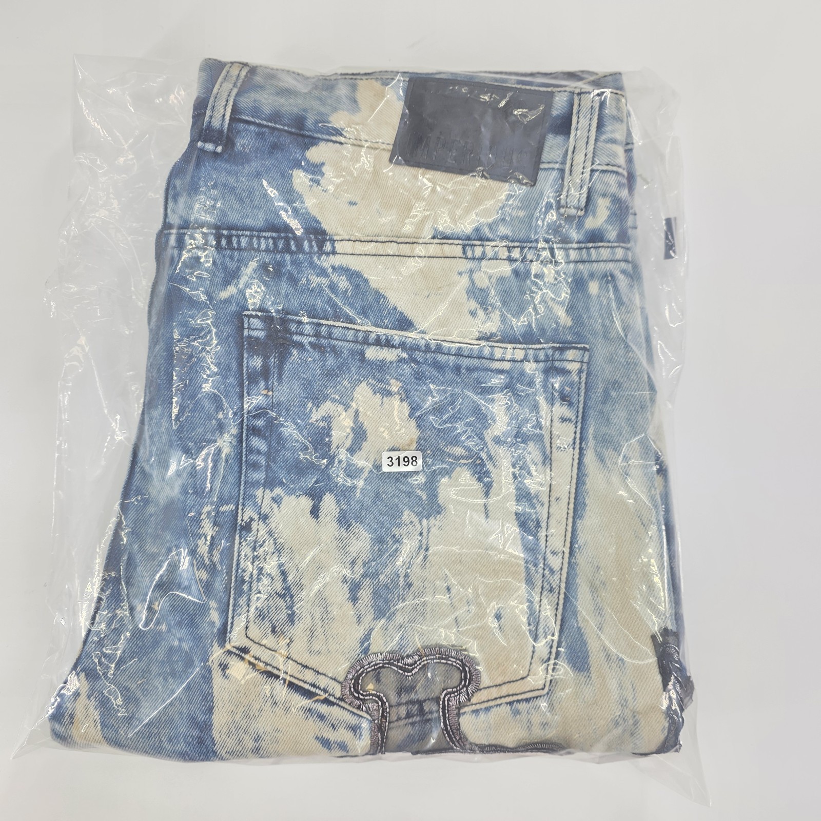 Imperious Patchwork Distressed Jeans Mens 36x32 S… - image 14