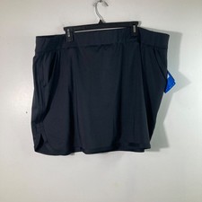 Womens Columbia Omni Shade Skort Black 3X NWT Polyester Elastane