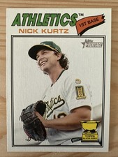 2026 Topps Heritage #275 - Nick Kurtz Base - Athletics