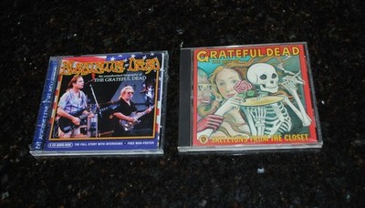 Grateful Dead~Lot of 2 CDs~Skeletons fron the Closet (VG+)~Maximum Dead (EX)
