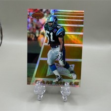1996 Bowman's Best Sam Mills #116 REFRACTOR Carolina Panthers PACK FRESH