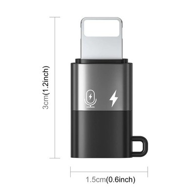 iOS iPhone auf USB C Adapter OTG (1x) USB-C Adapter iPhone iPad Kopfhörer