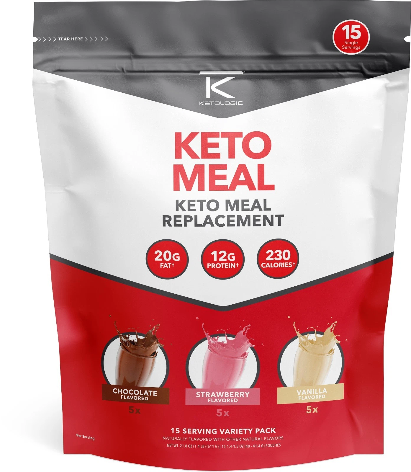 KTL Keto Meal Replacement Bag