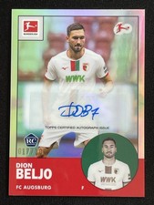 Dion Beljo 2023-24 Topps Chrome Bundesliga 1963 Topps Refractor Auto RC /100