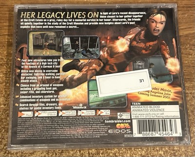SEGA DREAMCAST - TOMB RAIDER: CHRONICLES Game COMPLETE New FACTORY