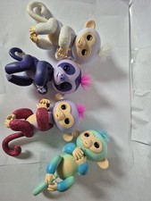 WowWee Fingerlings Interactive Toys Monkey Lot of 4