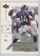 2001 Upper Deck Pros & Prospects Brian Griese #28 b5y