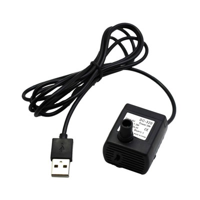 USB Tauchpumpen Set für kleine Teiche und Brunnen tragbar und Design