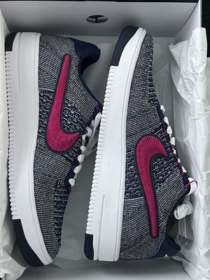 Nike Air Force 1 Ultra Flyknit Low Patriots Robert Kraft, Size 9.5