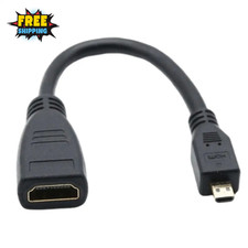 Micro HDMI to HDMI Cable Adapter Converter 4K GoPro HERO 7 6 Camera 60Hz