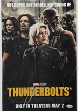 Lewis Pullman JSA Signed Autograph 12 x 18 Photo Thunderbolts