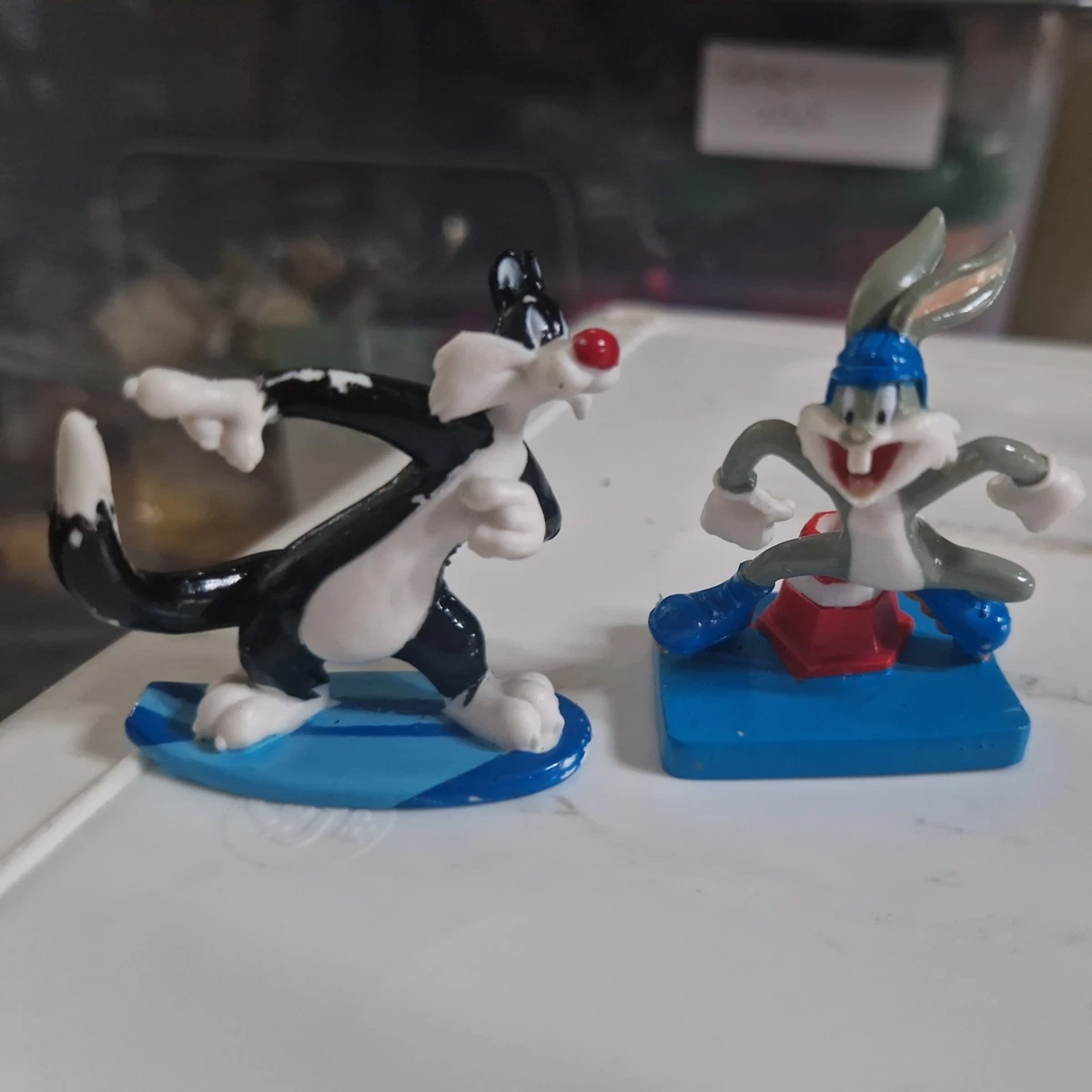 Lot De 18 Figurines Looney Tunes Warner Bros. – Échelle 1:18 – Plastique (occasion)