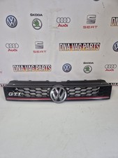 VW POLO GTI 6C 2017 FRONT BUMPER CENTRE TOP GRILL 6C0853653C (AGE RELATED MARKS)
