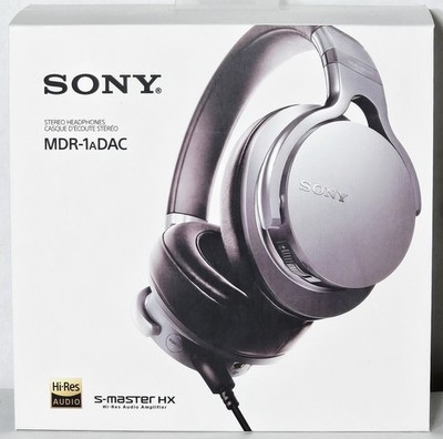 ***Sony MDR1ADAC Premium Hi-Res DAC/Amplifier-Integrated Headphones, Silver***