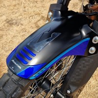 Aufkleber 3D Motorrad Kompatibel Mit Yamaha Tenere 700 2025-2026 Blue KotflüGel