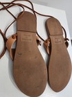 Soludos Ankle Tie Leather Sandals Size 8 — photo 10