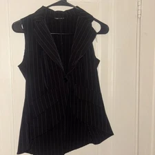 Unbranded Striped Vest Size Small