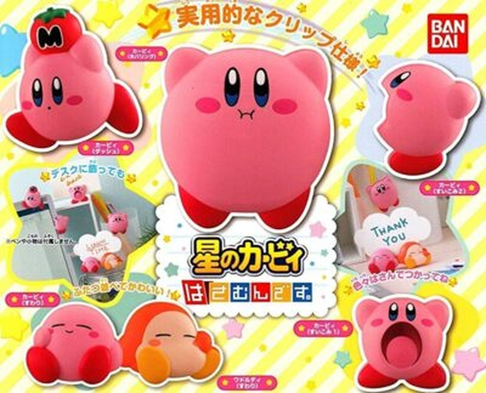 Bandai Gashapon Kirby Of The Star Sandwich Clip Full Complete Set Japan