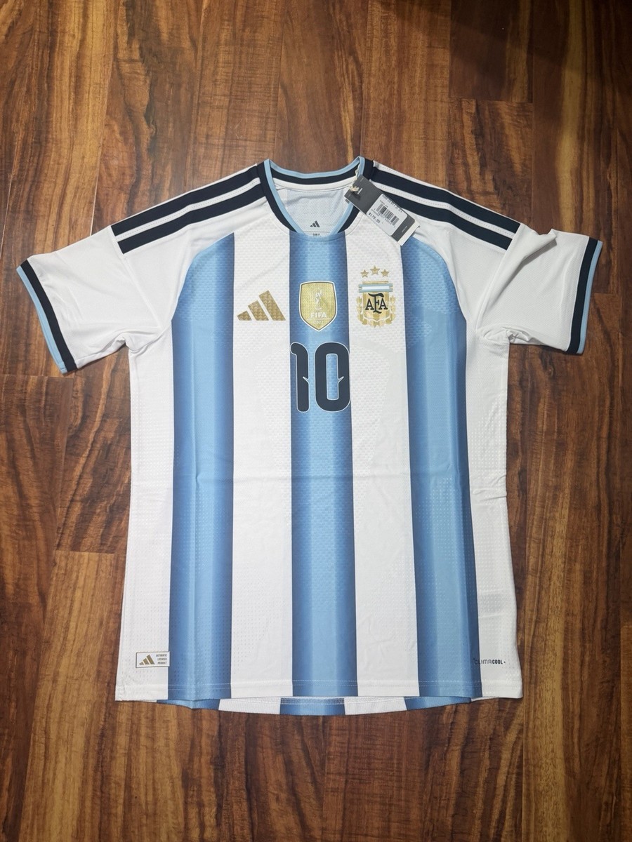Lionel Messi Argentina World Cup 2026 Home Authentic Match Jersey