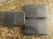 Plano Storage Multi Use Organizers  Box Tackle Box? 3650N Stowaway Lot Of 3