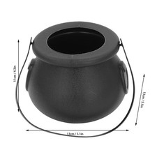 Mist Maker Fogger With Matte Witch Cauldron 12 LED Lights 7 Colors Fog Machine