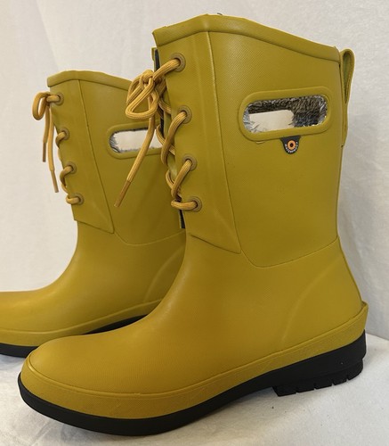 Bogs Amanda ll Encaje Azafrán Mujer’s 8 Botas Impermeables 72704-703 - Imagen 6 de 15